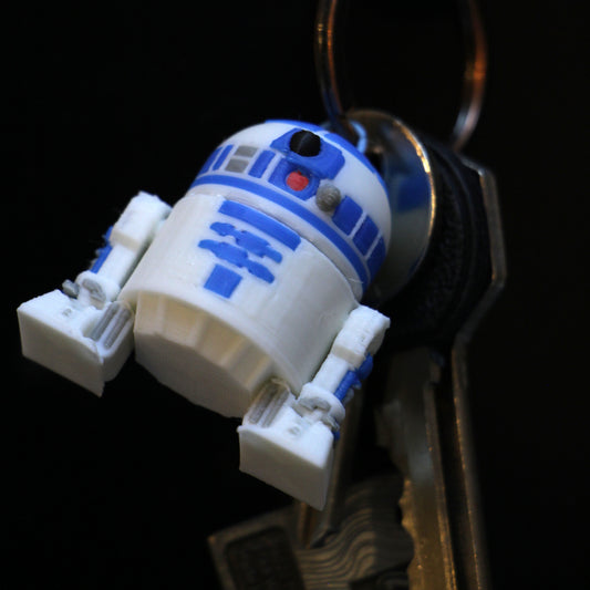 R2D2 Storage Keychain Charm